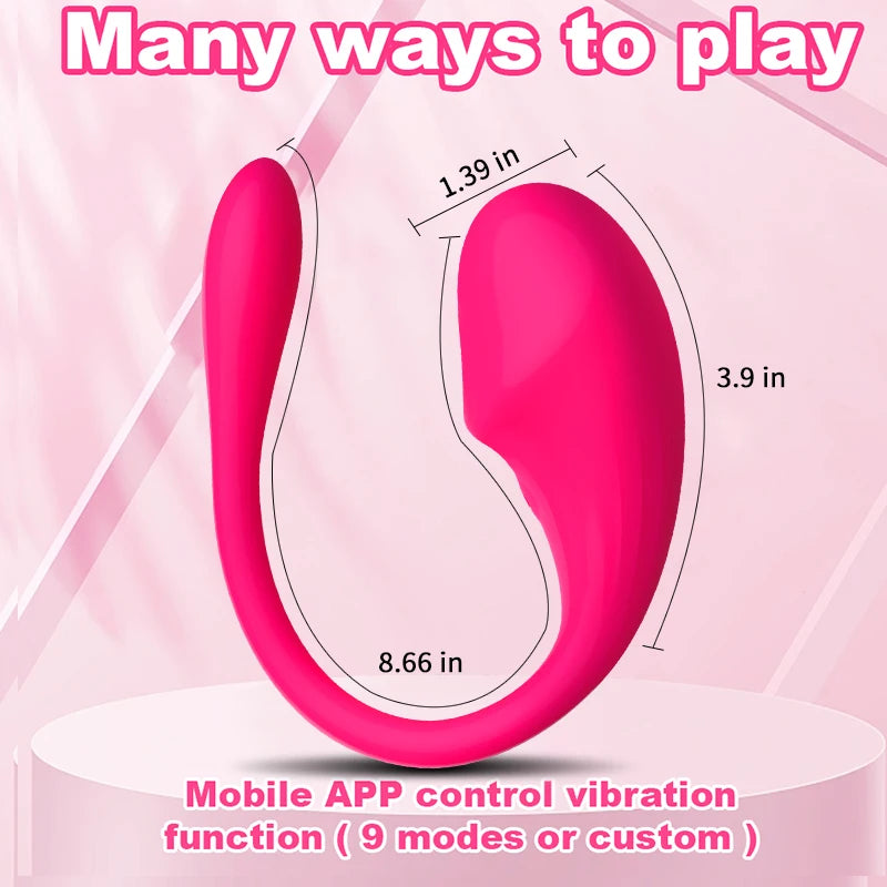 sextoys vibromasseur sans fil avec application smartphone